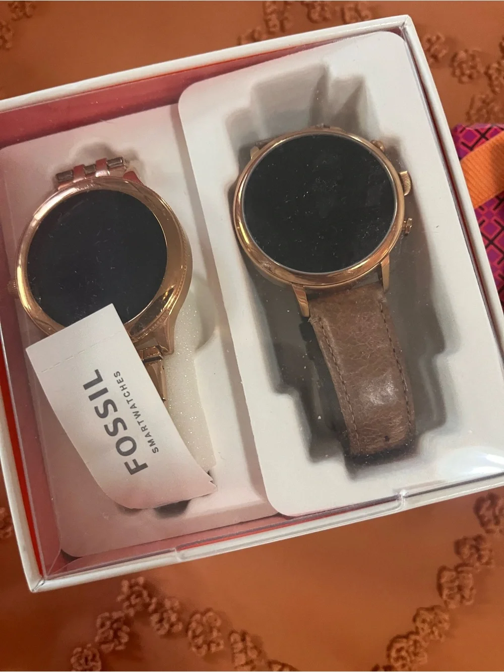 Garmin and Fossil smart watches - used, need new batteries